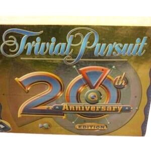 Hasbro Trivial Pursuit 20th Anniversary Edition Sealed Vintage (2002)